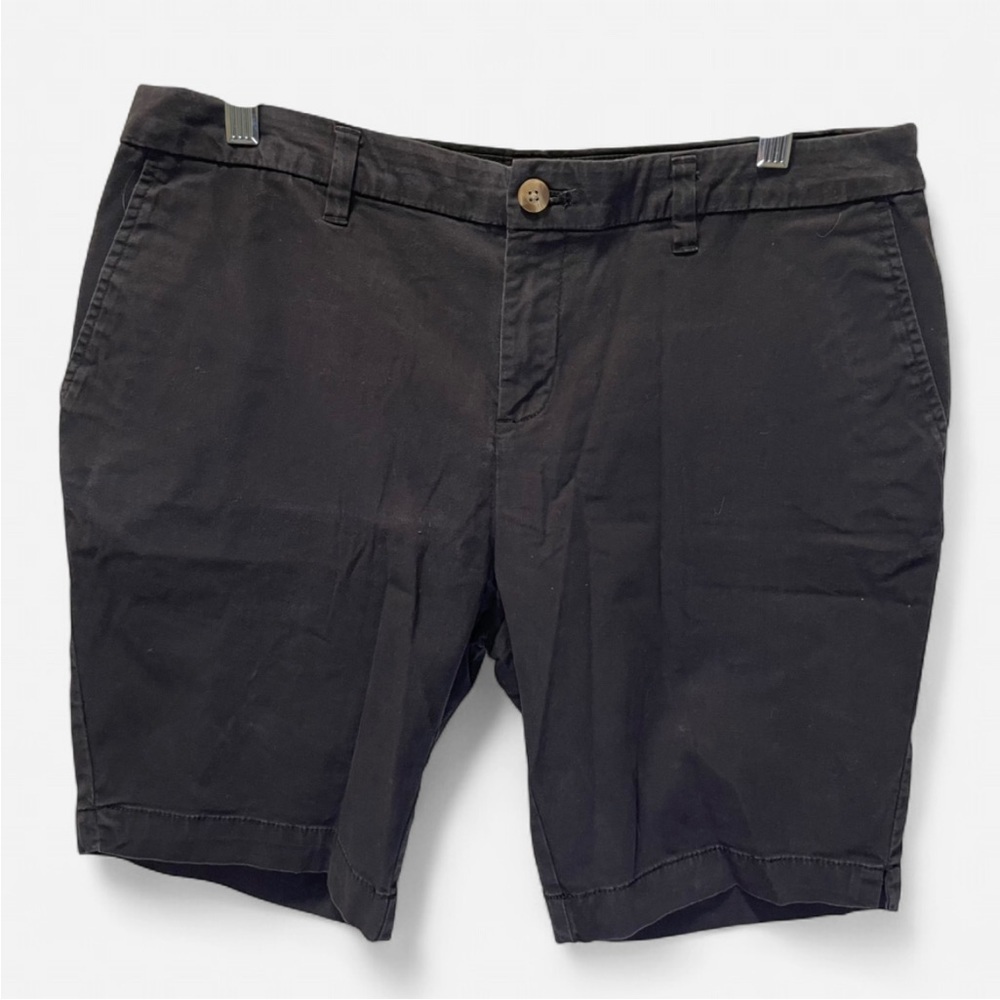 Faded Glory Men's Black Flat Front Shorts